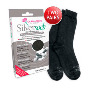 Silversock Adult Black Two Pack